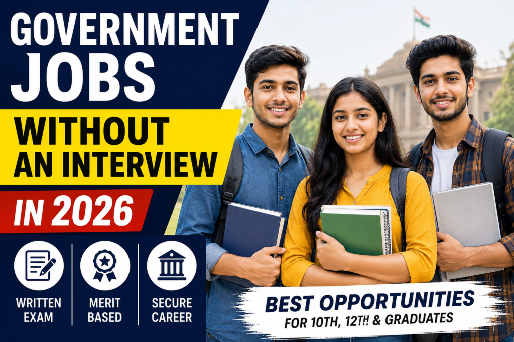 Government Jobs Without an Interview in 2026