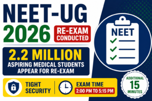NEET UG 2026 Re-Exam Conducted Under Tight Security