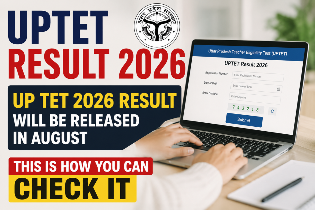 UPTET Result 2026 Announcement