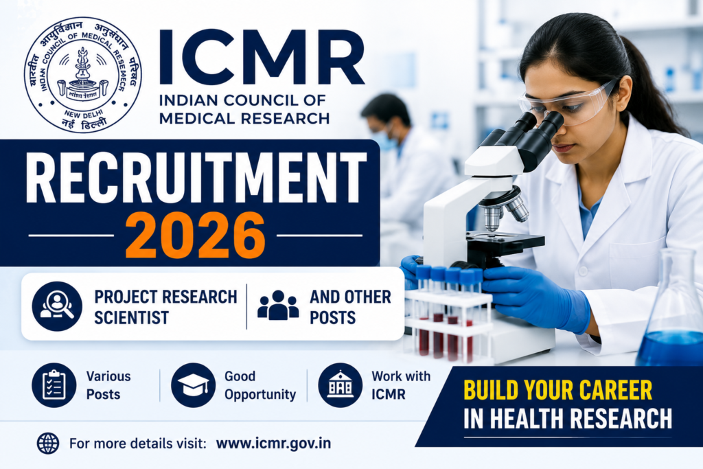 ICMR Recruitment 2026