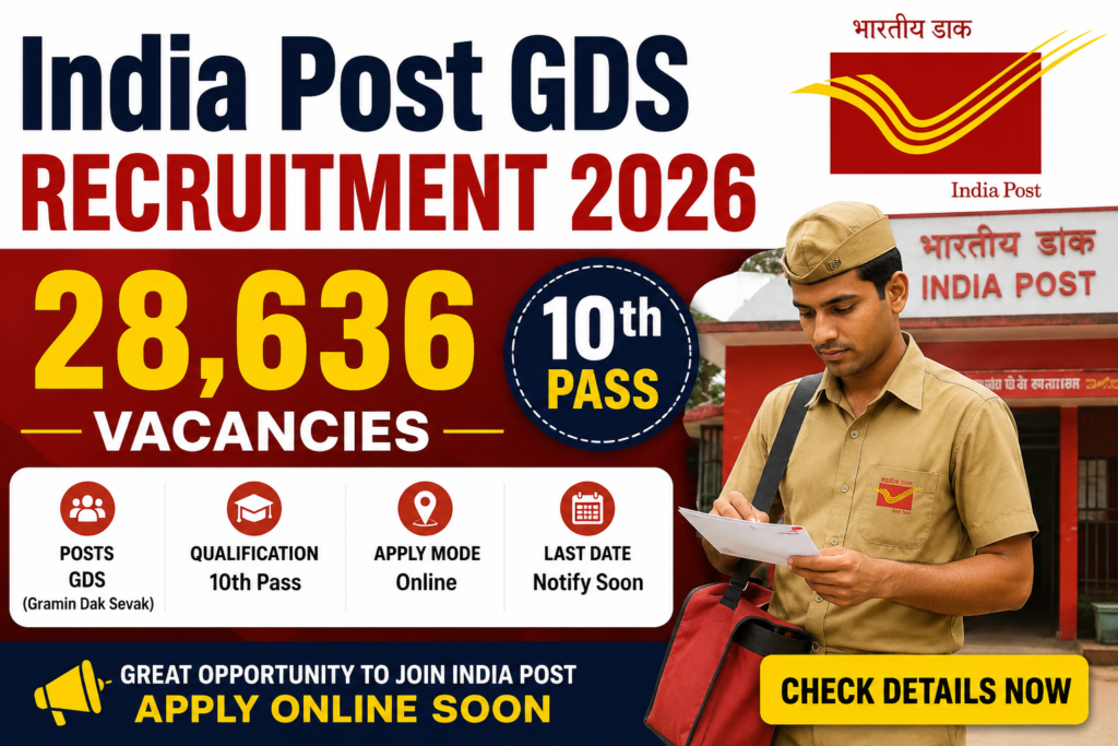 India Post GDS Recruitment 2026