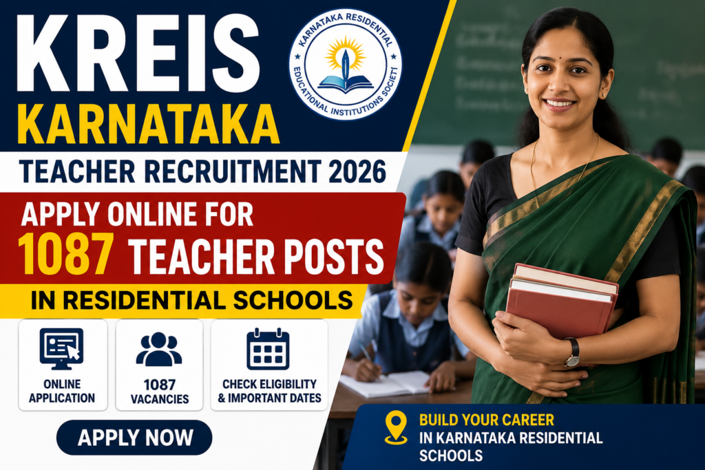 Karnataka Teacher Recruitment 2026