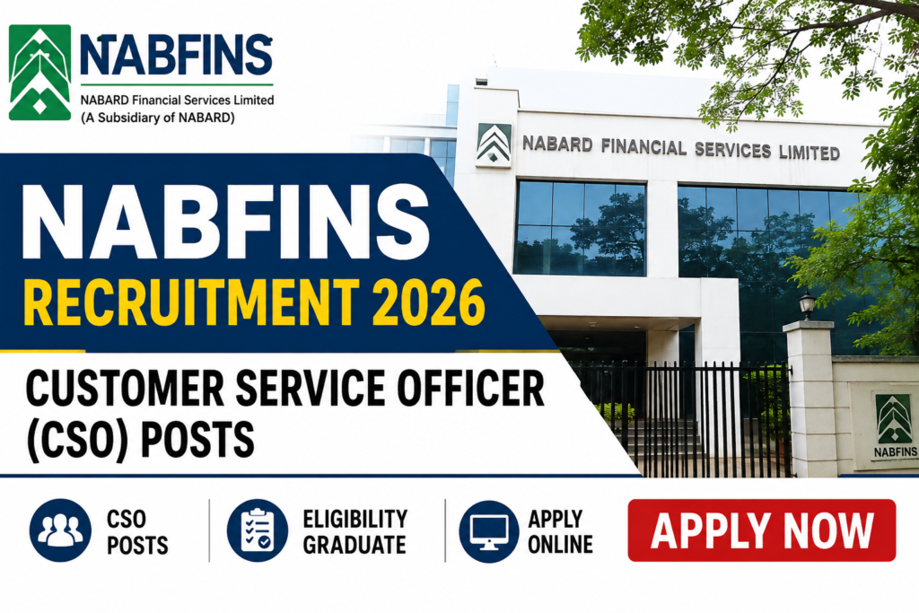 NABFINS Recruitment 2026 Banner