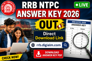 RRB NTPC Answer Key 2026