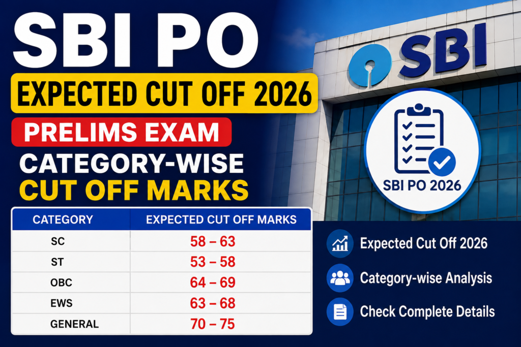 SBI PO 2026 Expected Cut-Off Guide